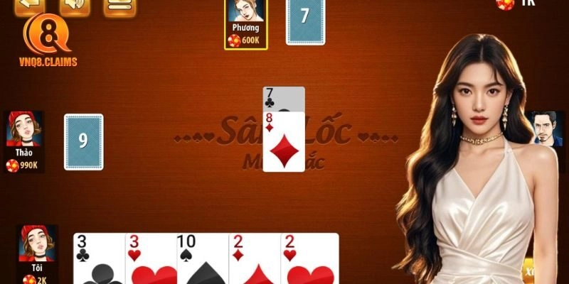 Ví dụ chi tiết về cách chơi sâm lốc